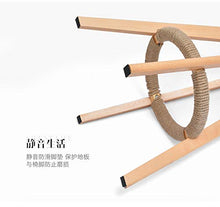 YDD Sgabello da Bar Girevole in Legno massello, Cotone/Imbottitura Morbida, Imbottitura in Spugna ad Alta densità, Struttura in Legno massello, Schienale Curvo, Elegante seggiolone Casual