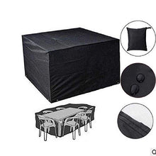 NZYH Tavolo da Giardino Impermeabile con Protezione Solare E Copertura Antipolvere per Sedia da Giardino, Adatto per Tavolo E Sedia da Giardino, Protegge I Mobili dalla Pioggia, K