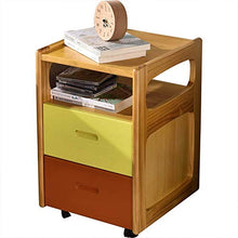 MMWYC Comodino Pine Camera Governo di immagazzinaggio Multifunzionale Moderno Semplice Locker Rimovibile a più Strati di Bambini Comodino