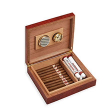 Cigar Box, Cigar Humidor Idratante Box Legno di Cedro Cigar Box Cigar Box 2 Colori Opzionale può Contenere 20 Alta qualità (Color : A)