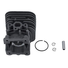 Rockyin Kit Pistone Robusta Durevole Cilindro di Metallo for Husqvarna 124 125C 125E 125L 125LD 125R 125RJ 128C