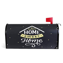 Home Sweet Polka Dot Casella Postale Coperture Magnetiche Grandi Postali Casella Involucri Giardino Giardino Cortile Casa Decor Oversize Dimensioni 64,8 x 53,3 cm