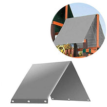 Spielen - Set per altalena da gioco per bambini, copertura per il tetto per ombra del patio, per altalena da cortile, soffitto, esterno, terrazza, giardino, tempo libero, tenda