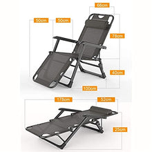 JFFFFWI Sedia Pieghevole Zero Gravity Sedie Pieghevoli Lettino Prendisole Sedie reclinabili in Metallo Regolabili Sedie da Giardino reclinabili per Esterni