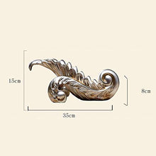 Elegante Semplicità Foglia D'Argento Forma Portabottiglie Decorazione Arte Moderna Decorazione Creativa Salotto Europeo Desktop Bar Nuova Casa Armadietto Del Vino Decorazione Mobili Regalo Di Nozze B