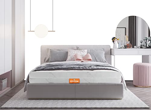 Marcapiuma - Materasso Singolo Memory 80x195 Alto 15 cm - Sunrise - H2 Medio Dispositivo Medico Effetto Massaggio Relax Ergonomico Rivestimento Sfoderabile 5 Zone Antiacaro 100% Made in Italy