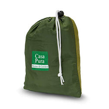 Amaca da Viaggio Doppia - Amaca da Giardino, Campeggio, Esterno | Amaca Matrimoniale Fino a 200 kg, Tessuto Paracadute Anti-Strappo e Ultraleggero, Bicolore - 275x140 cm - Verde Militare