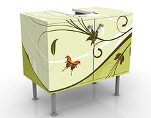 Apalis Design Vanity SummerTime 60 x 55 x 35 cm, Piccolo, Largo 60 cm, Regolabile, lavandino, lavabo, Rubinetto per lavabo da Bagno, Armadio, unità di Base, Bagno, Narrow, Flat