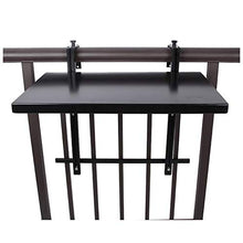 Attrezzatura quotidiana Tavolini laterali Tavolo pieghevole da balcone Tavolo da balcone regolabile Tavolo da ringhiera Tavolo pieghevole Tavolo da ringhiera sospeso Giardino da pranzo per barbecue