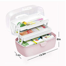 Medicina Box Cassaforte Medicina Storage Fold 3 Layer Cabinet Pillola Storage Box