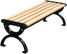 YZ-YUAN Panchina da Giardino Panchina da Giardino con terrazza a 3 posti, Gambe in Fusione di Alluminio, panchine a doghe in Legno massello anticorrosivo, Sedia da Veranda Resistente alle intemperie