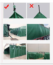 YBDXMM Telone, Telone di Copertura Impermeabile con Occhielli per Mobili da Giardino, Piscina, Auto, Camion, Telone Protettivo Resistente all'Acqua E agli Strappi Heavy Duty,2m*2m/6.5ft*6.5ft