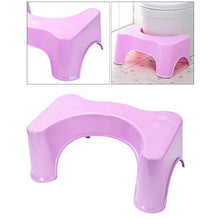 Fenteer Multiuso Piede Step Up Sgabello Cucina di Casa I Bambini di Plastica Scaletta WC 40x26x17cm - Rosa