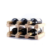 Portabottiglie per Vino Espandibile modulare Free Standing di Vino di Legno Rack da qualità di Legno Solido, Robusto Bottiglia Racking di immagazzinaggio Perfetto for la Cucina Scaffale per Vino