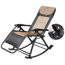 AI LI WEI SHUAIIJUAN Sedia per Il Tempo Libero Domestico Sedie da Giardino a Dondolo da Esterno Patio Sdraio reclinabili Regolabili Sdraio Sala for Il Pool Side Yard Beach Camping