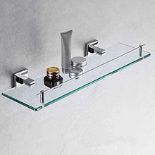 GDFEH Scaffale per Il Bagno Scaffale per disabili Montaggio a Parete Bagno Stampaggio Organizer Shelf Scaffale in Vetro temperato