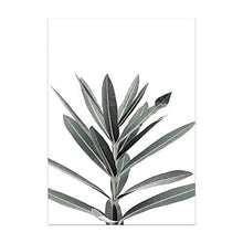 RRTYA - Poster su tela con pianta di eucalipto di lavanda e pianta (03,60 x 80 cm, senza cornice)