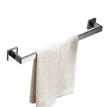 Portasciugamani Da Parete, 40 cm Porta Asciugamani da Bagno, Cromo Lucido