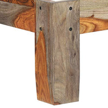 SKM Giroletto in Legno Massello di Sheesham 120x200 cm (19.73kg)