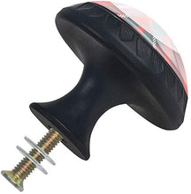 Modello scozzese scozzese nero rosso scozzese Pomelli per Porta Set di 4 Pomelli per Mobili Manopole per Cassetti Cucina Armadio Vetro