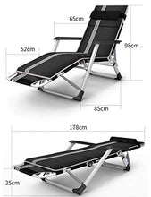FUFU Sedie a Sdraio Lounge Chair, Lunch Break Folding Chair Office Portable Beach Adult Divano Pigro per Il Tempo Libero Back Chair Nap Lounge Chair 85 * 52 * 98cm Pieghevoli