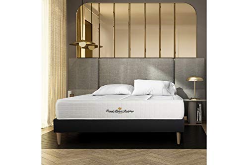 Kit rete e materasso Windsor 160 x 210 cm - Spessore : 26 cm - memory foam e molle insacchettate - Bilanciato, 5 zone di comfort