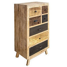 BY SIGRIS Signes Grimalt - Cassettiera con cassetti, 125 x 38 x 58 cm