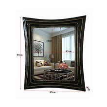Specchi da Parete per Bagno Specchio A Parete Specchio da Toeletta Semplice Specchio da Toeletta Specchio da Bagno Specchio da Bagno Quadrato Specchio Decorativo da Ingresso 67x57cm