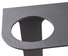 BRUBAKER Portabottiglie per 5 bottiglie 50 x 25 cm acciaio antracite grigio, per montaggio a la parete
