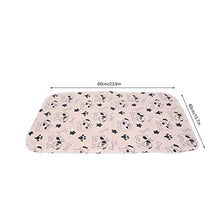 Fdit Tappeto Riutilizzabile Pet Pee Bed Pad Impermeabile Puppy Dog Carpet Urine Pet Trainging Mat(40 * 60cm)