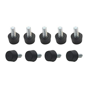 Zhouzl Casa & Giardino 100 PCS Regolabile Rilievo del Piede Mobili Vite Supporto Stub, M6x15 Casa & Giardino