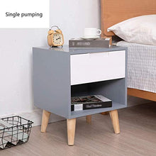 File cabinets Comodino tavolino Comodini all'Ingrosso Domestica Locker di pompaggio da Terra Storage Box Camera Studio 40X35X49cm Cassetti (Color : Grayish White)