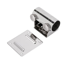 Alomejor pesca in acciaio INOX scatola porta ombrello, alta resistenza regolabile ombrello staffa supporto base