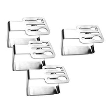 harayaa 8 Pezzi Clip Stabili Tovaglia Argento Supporto Resistenza All'aperto Picnic Barbecue - D