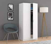 13Casa Larissa A3 Armadio Anta Battente, 81X52X180 H cm, Bianco, Melamina