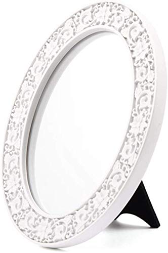 Specchio Il Trucco, Specchio Il Trucco Portatile Specchio toeletta retrò Decorazione la casa Decorazione Rosa Tavolo Pizzo Pizzo Semplice Trucco, rasatura e Cura del Viso