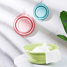 Bacino Pieghevole Lavabo per Adulti Portatile, Materiale Sano e Sicuro, ripostiglio Appeso