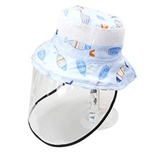 TOYANDONA Bambini Visiera Cappello Trasparente Visiera Copricapo Protezione per Il Viso Protezione per Il Viso Anti Sputo Anti-Nebbia Visiera Cappello per Bambino Forniture Esterne (46 Cm)
