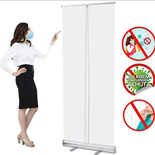 LHDQ Popup Protettivo per Protezione da starnuto con Schermo in plastica Trasparente 80 * 200 cm, Tutto in Lega di Alluminio