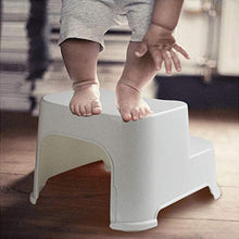 LZL Sgabello WC Multi-Function Squatty Vatty Bambini WC per Bambini Sgabello Antiscivolo Uso in Qualsiasi Bagno Vasino Tozzo (Color : White, Dimensione : Conventional)