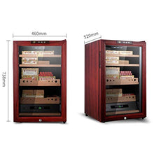 Xing Hua home Umidificatori Humidor Armadio per Sigari Armadio per Temperatura E umidità Costanti Armadietto Idratante Elettronico per Uso Domestico Legno di Cedro Blocco Sicuro per Bambini