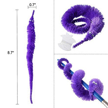 Magic Twisty Fuzzy Worm Wiggle Moving Sea Horse Kids Trucchi magici per commedie da Strada per Bambini