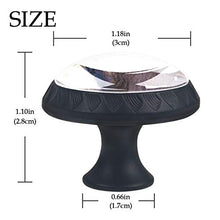 Ciao orso ciao 4 PCS Pomelli per Porta, Pomolo per Mobile, Pomelli per Mobili con Viti, Maniglia per Armadietto, Pomelli per Porta, Pomelli per Cassetti per Porta, Armadio, Cassetto e Credenza