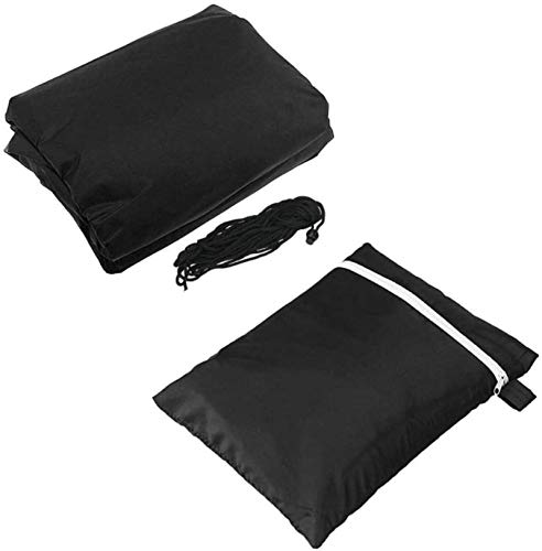 N / A Oxford Rivestimento in Tessuto Esterno Antipolvere per Il Divano Cube Sedia del Rattan Impermeabile Patio Esterno della Copertura della Pioggia XL, 270 x 180 x 90 cm