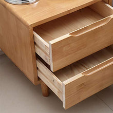 MHUI Comodini in Legno Comodino Comodino Comodino Comodino con cassettiera Mobili per Camera da Letto Stile Semplice,C