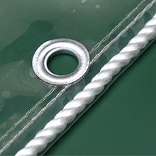 Telo Telone Trasparente Impermeabile Esterno con Occhielli,Tenda da Sole for Patio Esterno,Antipioggia e Antipolvere Copertura per Mobili da Giardino Piscina Auto Camion,400g/? (3x3.5m/9.8x11.5ft)