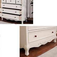 Cassettiera Di Legno Solido Cassetto Semplice Soggiorno Governo Di Immagazzinaggio Di Grande Capienza Ingresso Camera Locker Robusto Durevole Semplice E Grazioso ( Color : White , Size : 95x35x90cm )