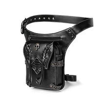 JOMSK Borsa a Tracolla Borsa a Tracolla della Borsa della Borsa della Gamba del Motociclo delle Donne della Borsa della Vita della tappa della Borsa della Vita del Pacchetto della Gamba del Motociclo