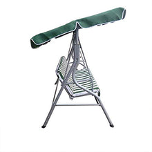 Copertura superiore di ricambio per tettuccio altalena, copertura superiore di ricambio per tettuccio altalena per patio ， Per terrazza oscillante sostituibile di fascia alta (Cachi)