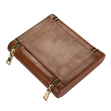 Humidars Cigar Humidor - Pelle Humidor portasigari di Viaggio Cigar Box Portatile Zip di Legno di Cedro umidificatore Cigar Humidor Gift Box/W Packaging mantenerlo Fresco .Scatola di immagazzinaggio